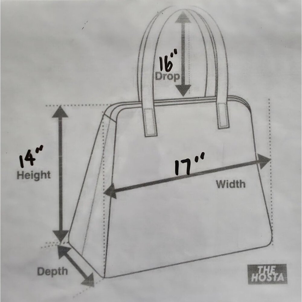 Allison Burns Los Angeles Green Suede Leather Messenger Crossbody Tote Bag - Picture 6 of 6